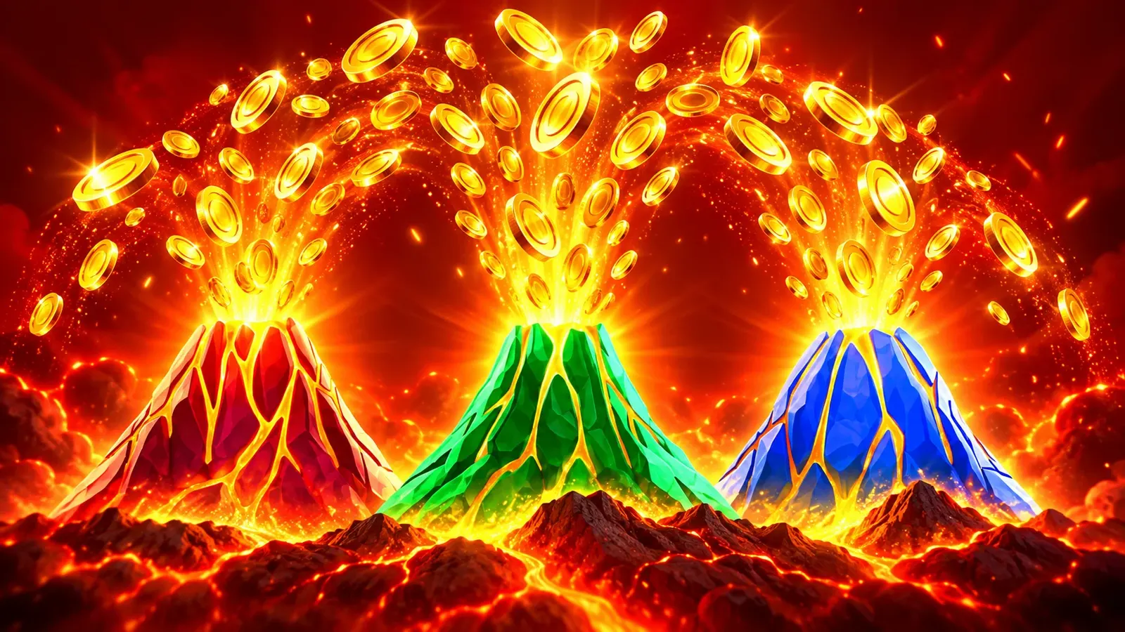 3 Coin Volcanoes: features and comparison