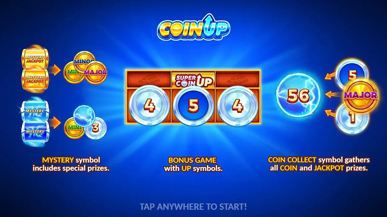 Coin UP: Lightning game display, view 2