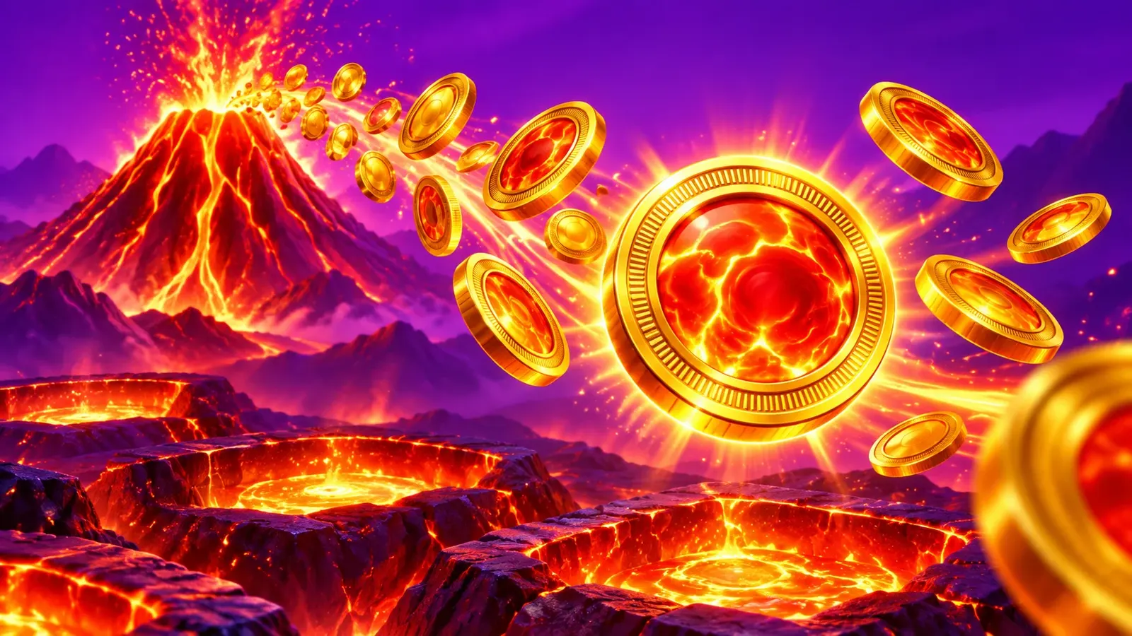 Coin Volcano artwork