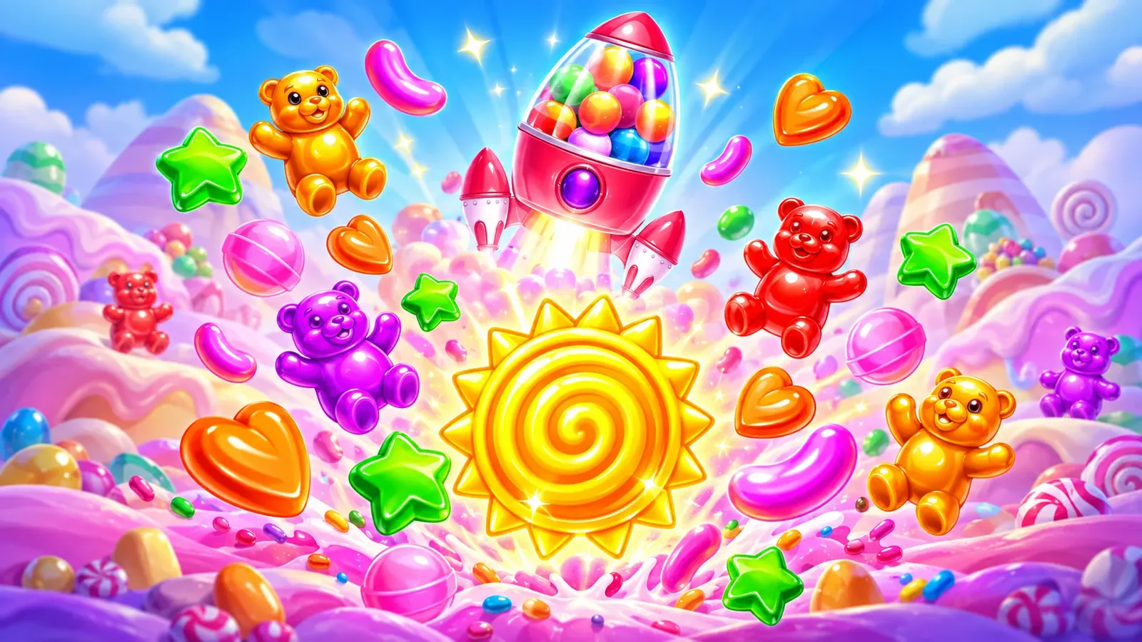 Sugar Rush Super Scatter artwork